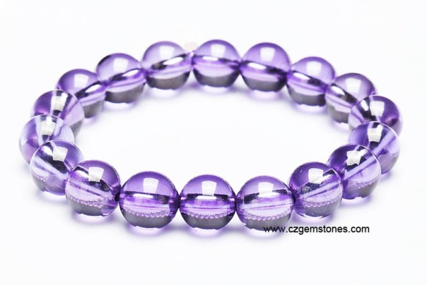 cubic zirconia beads lavender