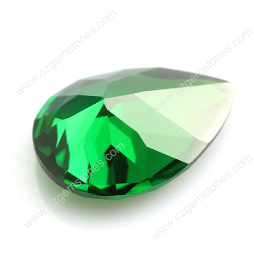 green pear cubic zirconia wholesale China